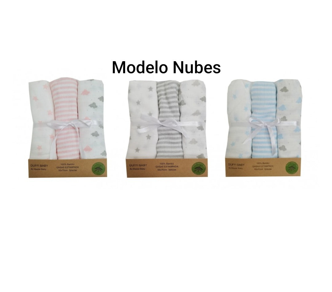 Muselinas estampadas