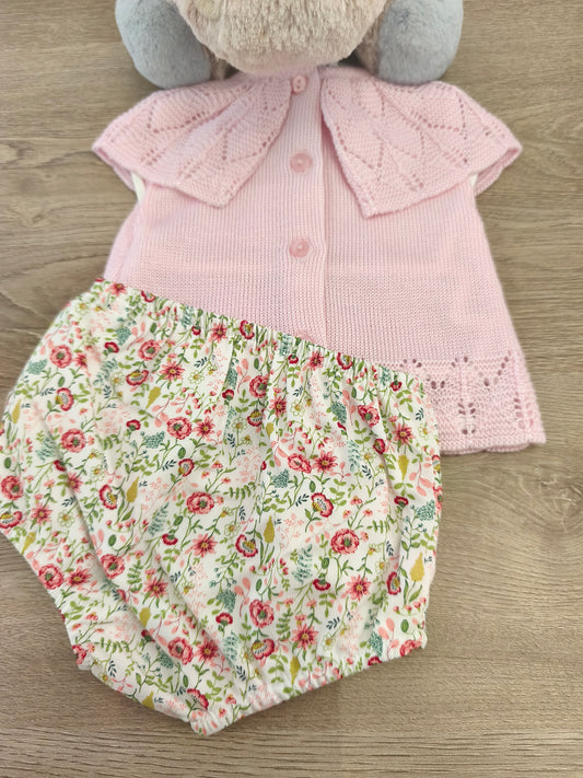 Conjunto lazo floral