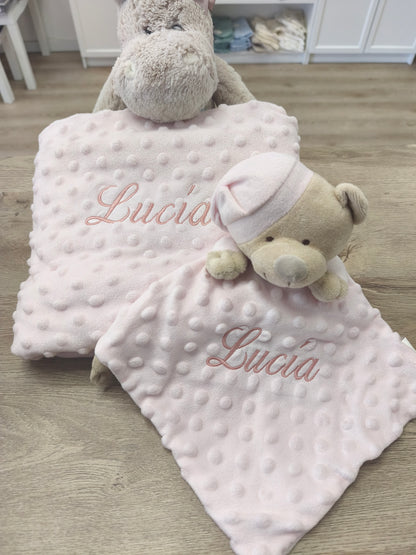 Manta Topitos + Doudou Topitos