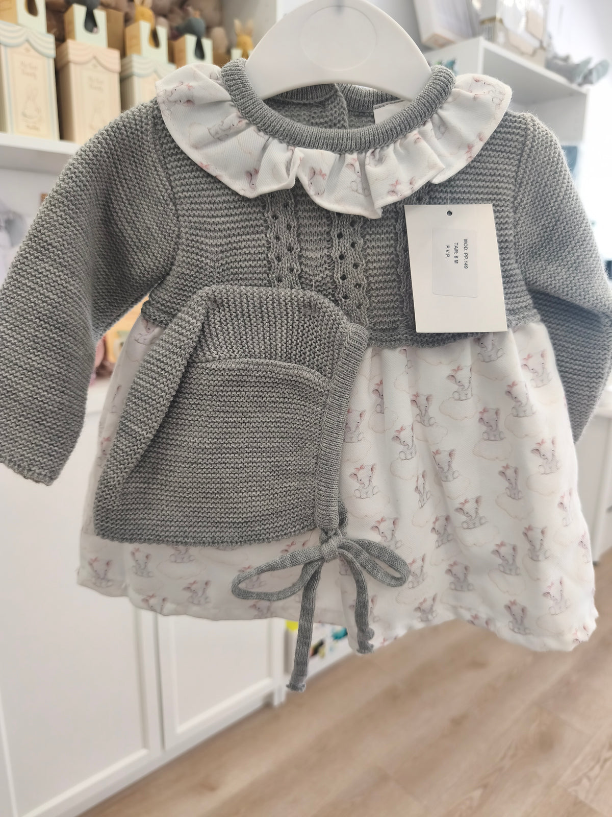 Vestido Gris