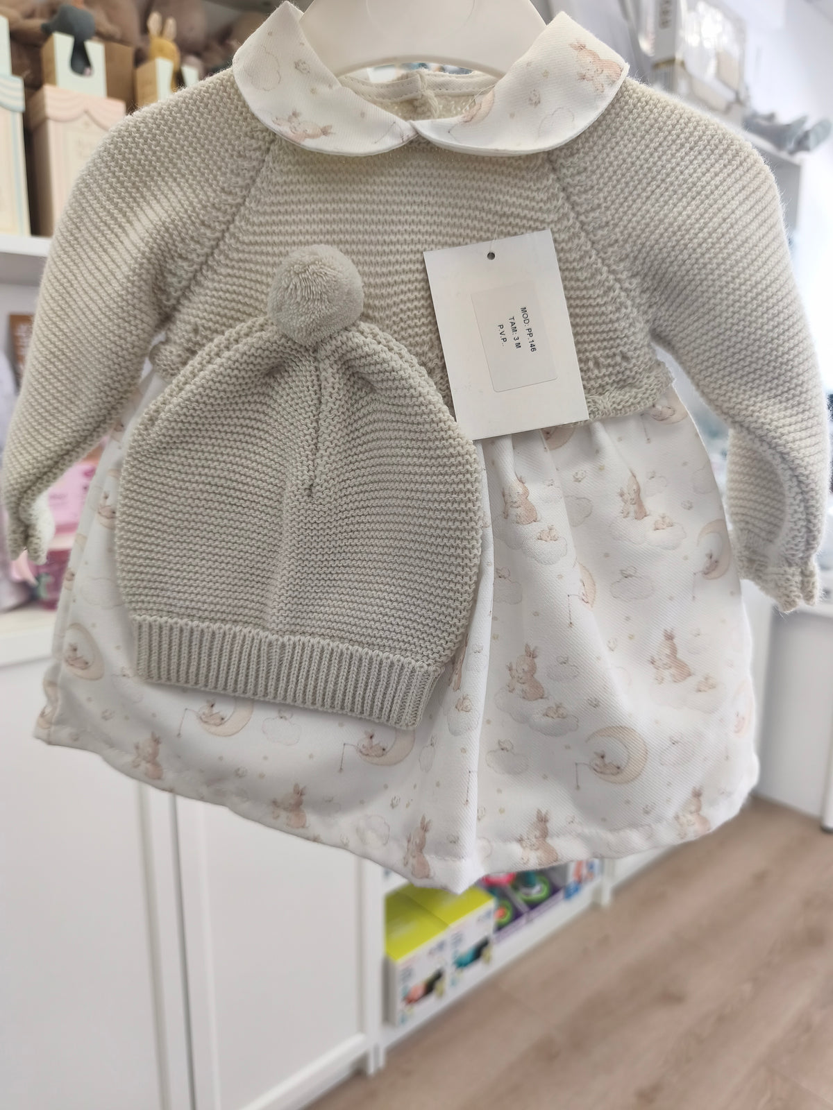 Vestido Beige