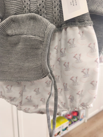 Pelele Gris Elefante