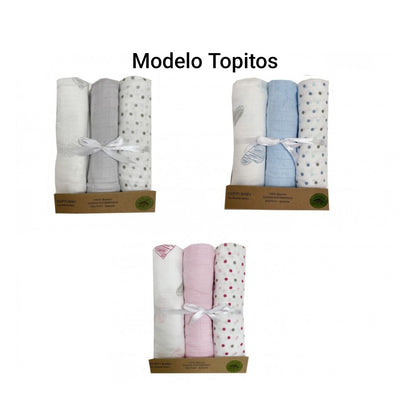 Muselinas estampadas