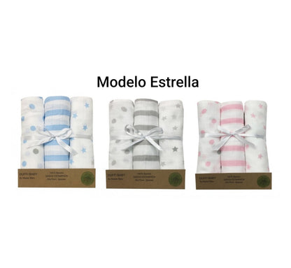 Muselinas estampadas