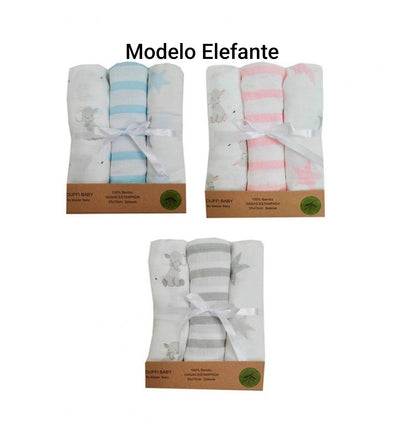 Muselinas estampadas