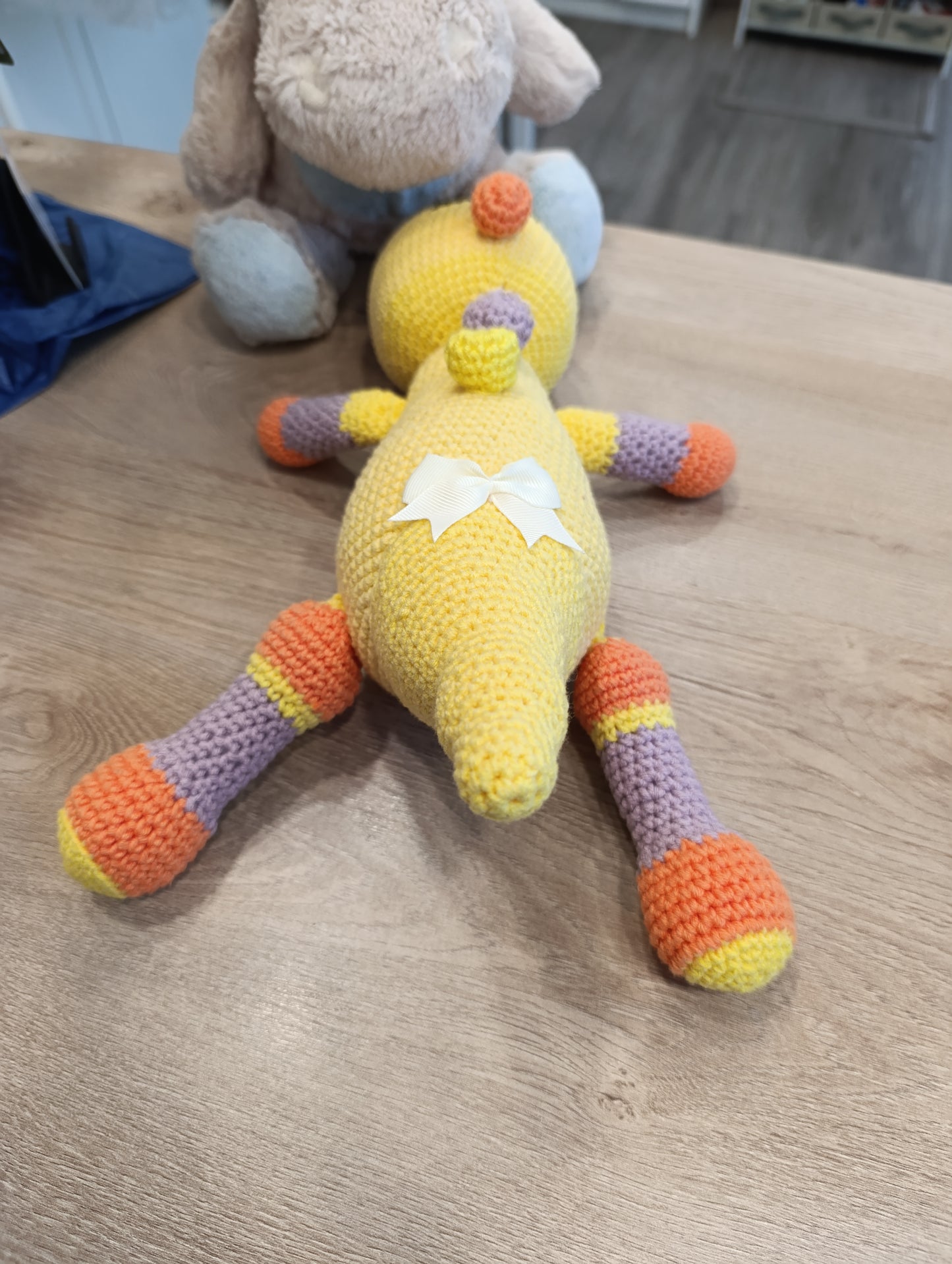 Amigurumi Dinosaurio Dormilón
