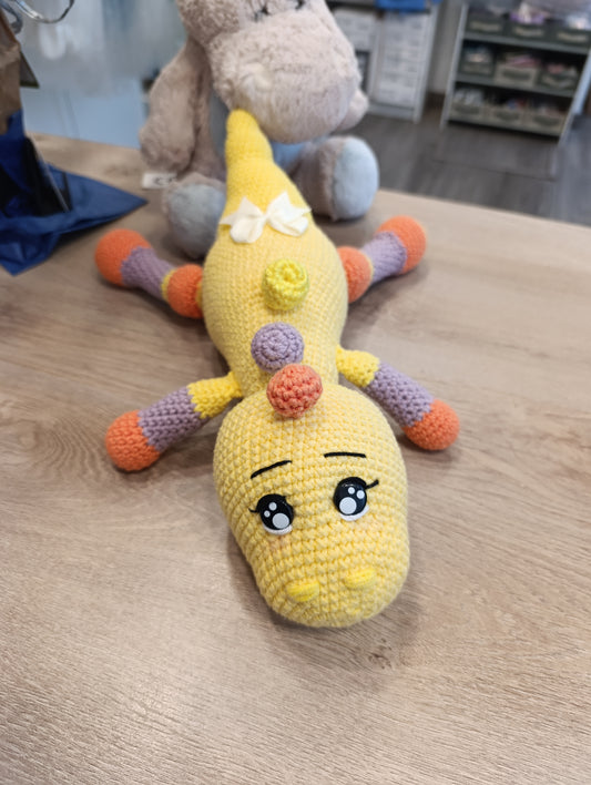 Amigurumi Dinosaurio Dormilón
