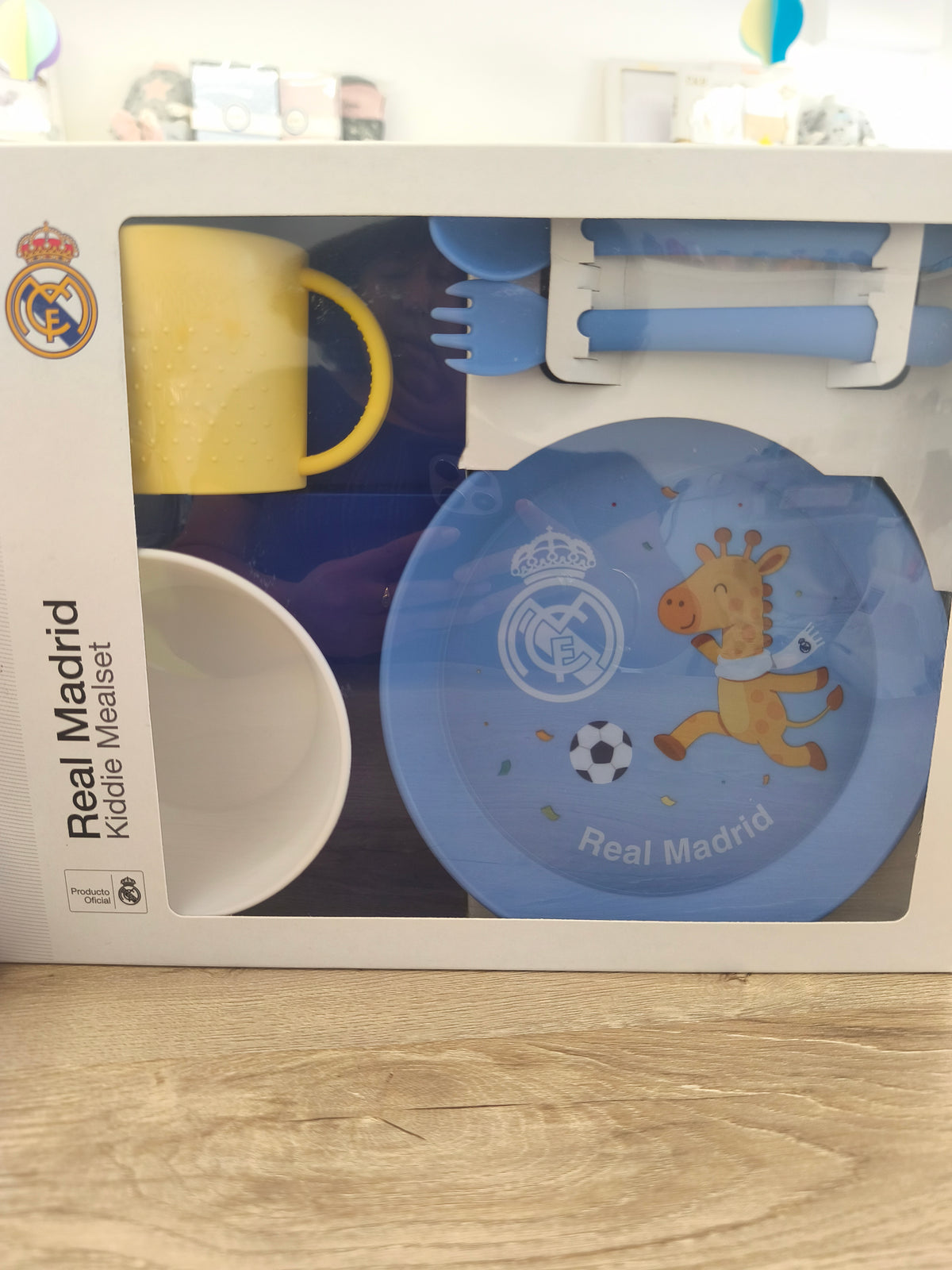 Vajilla aprendizaje Miniland Real Madrid
