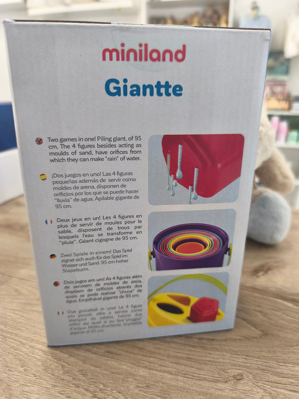 Cubos apilables Gigante (95 cm) Miniland