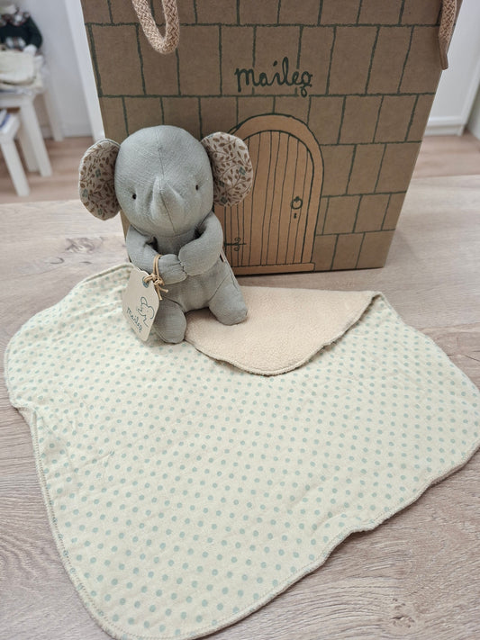 Elefante y Mantita Maileg