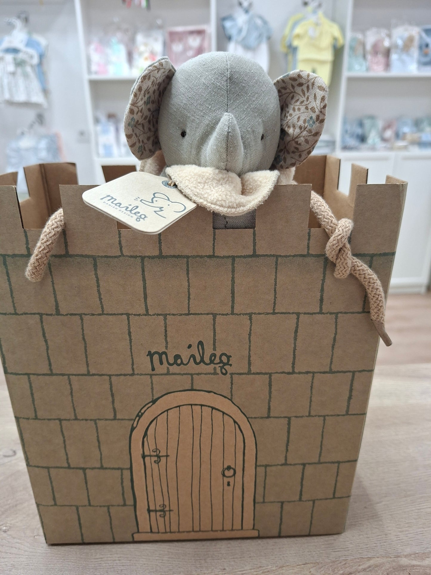Elefante y Mantita Maileg