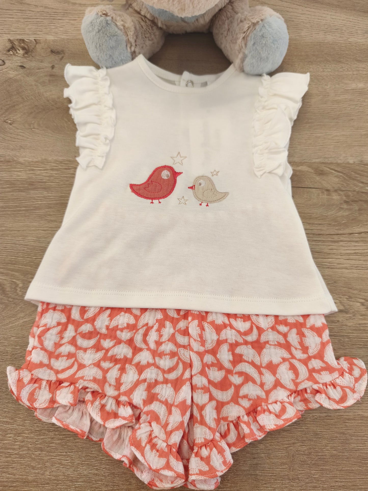Conjunto pajaritos niña