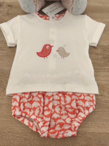 Conjunto pajaritos niño