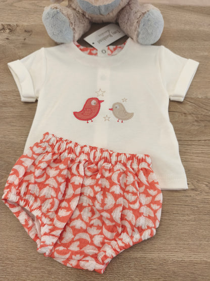 Conjunto pajaritos niño