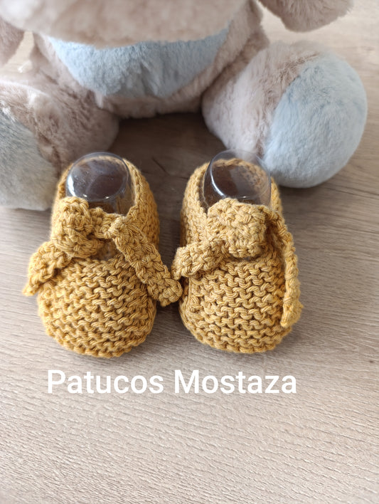 Patucos Mostaza