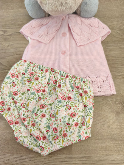 Conjunto lazo floral